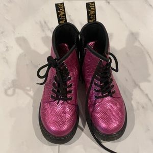 Kids Pink Dr. Martens